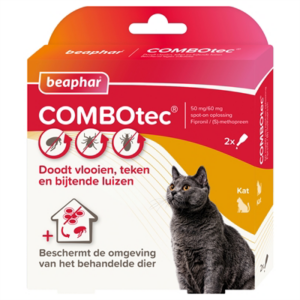 Beaphar combotec kat >1 kg 2 st