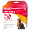 Beaphar fiprotec kat tegen vlooien & teken 3+1 pipet >1 kg en 8 weken