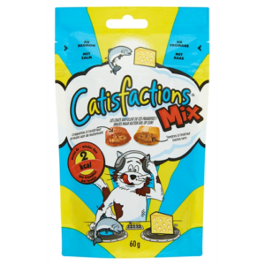 Catisfactions mix zalm/kaas 60 gr