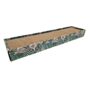 Croci krabplank homedecor textuur bladeren groen 48x12,5x5 cm