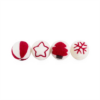 Cupid & comet wollen ballen 4 st