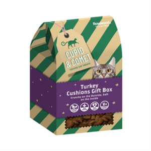 Cupid & comet xmas turkey cushion gift box 180 gr