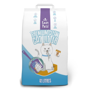 Easypets premium clean white bentonite kattenbakvulling 12 ltr