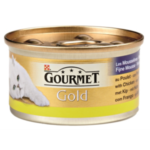 Gourmet gold fijne mousse kip 24x85 gr