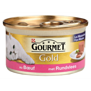 Gourmet gold fijne mousse rund 24x85 gr