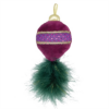 Happy pet gemstone forest kerstornament met catnip 21x10x2,5 cm