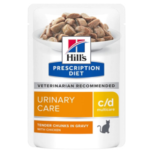 Hill's feline c/d multicare unrinary care chicken 12x85 gr