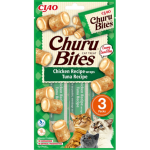 Inaba churu bites cat chicken recipe wraps tuna recipe 3x10 gr