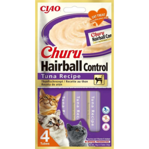 Inaba churu hairball tuna recipe 4x14gr