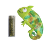 Kong kameleon met catnip hervulbaar 6,5x11,5x2,5 cm