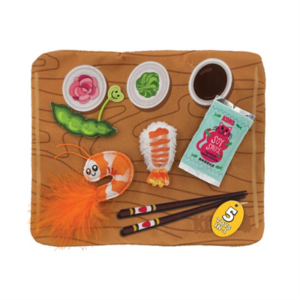 Kong pull-a-partz sushi 26,5x21,5x2,5 cm