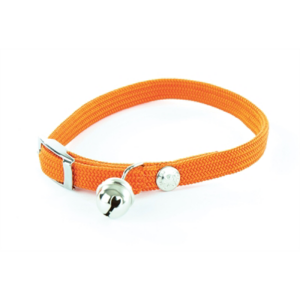 Martin halsband kat elastisch nylon oranje 30x1 cm