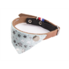 Martin halsband kat miami blauw / bruin 30x1 cm