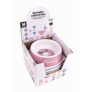 Martin voerbak kat melamine assorti 13 cm 150 ml