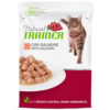 Natural trainer cat adult salmon pouch 12x85 gr