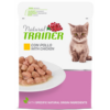 Natural trainer cat kitten / junior chicken pouch 12x85 gr