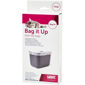 Savic kattenbakzak bag it up voor hop in kattenbak 58,5x39x39,5 cm