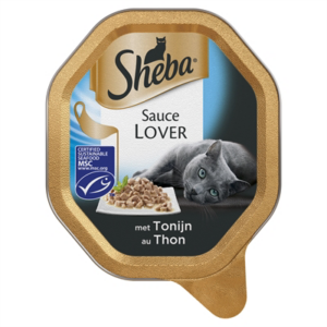 Sheba alu sauce lovers tonijn 22x85 gr