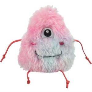 Trixie monster pluche met catnip roze 12 cm