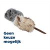 Trixie muis pluche catnip voor katten assorti 9 cm