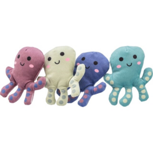 Trixie octopus pluche met catnip assorti 10 cm