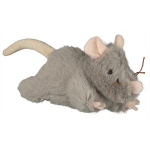 Trixie pluche muis met geluid 15 cm