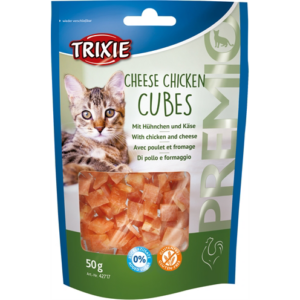 Trixie premio cheese chicken cubes 50 gr