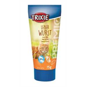 Trixie premio leverworstpasta kat 75 gr