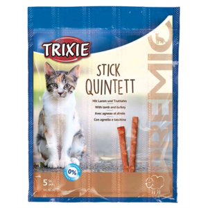 Trixie premio stick quintet gevogelte / lever 24x5x5 gr