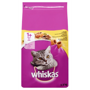 Whiskas droog adult kip 3,8 kg