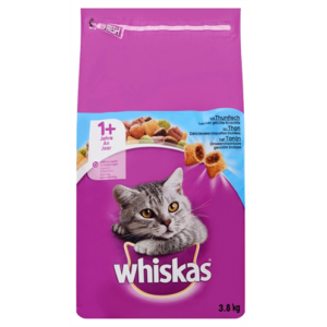 Whiskas droog adult tonijn 3,8 kg