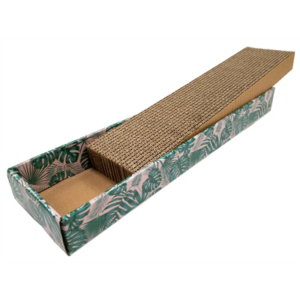 Croci krabplank homedecor textuur bladeren groen 48x12,5x5 cm