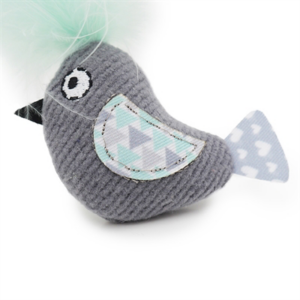 Jolly moggy vogel met catnip dierengeluid 12 cm