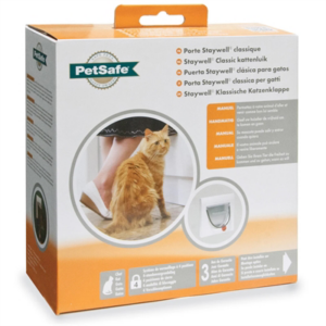 Petsafe kattenluik met tunnel wit 917