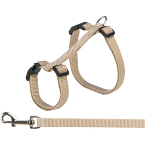 Trixie kattentuig met riem assorti 34-57 cm/13mm 120 cm