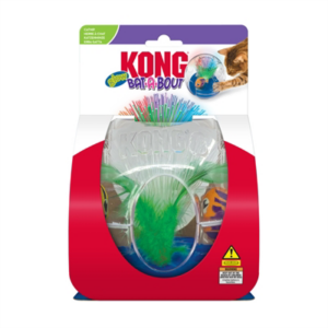 Kong bat-a-bout aquarium met catnip 14x15x15 cm