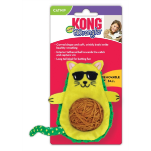 Kong wrangler avocato 11x7 cm