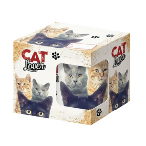 Plenty gifts mok cat lover 240 ml 7,5x8,5 cm