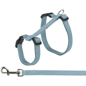 Trixie kattentuig met riem assorti 34-57 cm/13mm 120 cm