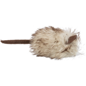 Trixie muis pluche catnip voor katten assorti 9 cm