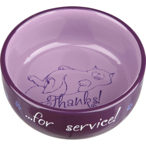 Trixie voerbak thanks for service assorti 15 cm 0,3 ltr