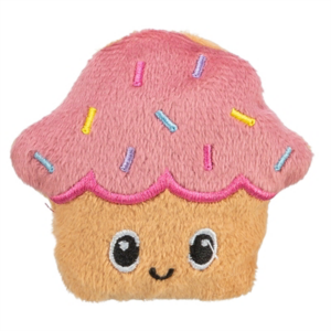 Trixie ijsje of cupcake pluche met catnip assorti 7 cm