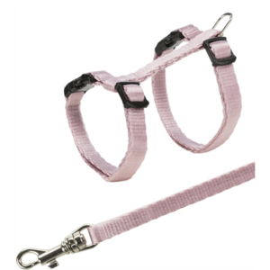 Trixie kittentuig met riem assorti 19-31 cm / 1,20 mtr x 8 mm