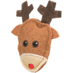 Trixie xmas elk en peperkoekman vilt 8 cm 2 st