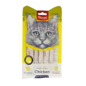 Wanpy creamy lickable treats chicken 14 gr 5 st