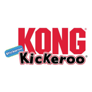 Kong kickeroo stickeroo met kreukgeluid en catnip blauw 26x11,5x2 cm