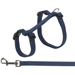 Trixie kattentuig met riem assorti 34-57 cm/13mm 120 cm