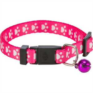 Trixie halsband kat print poot elastisch assorti