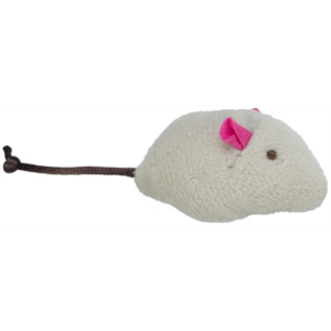 Trixie kattenspeelgoed muis pluche met catnip 5 cm